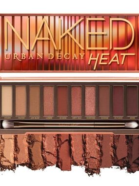 Urban Decay Naked Heat Eyeshadow Palette New